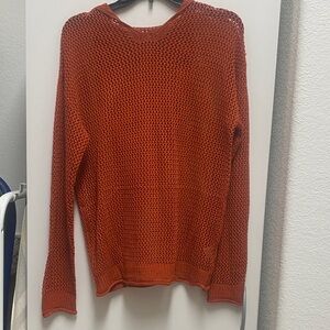 Women's Orange Sweater